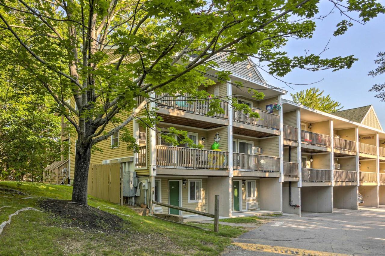 Lake Getaway Walk Across Street To Private Beach! Gilford Exterior photo